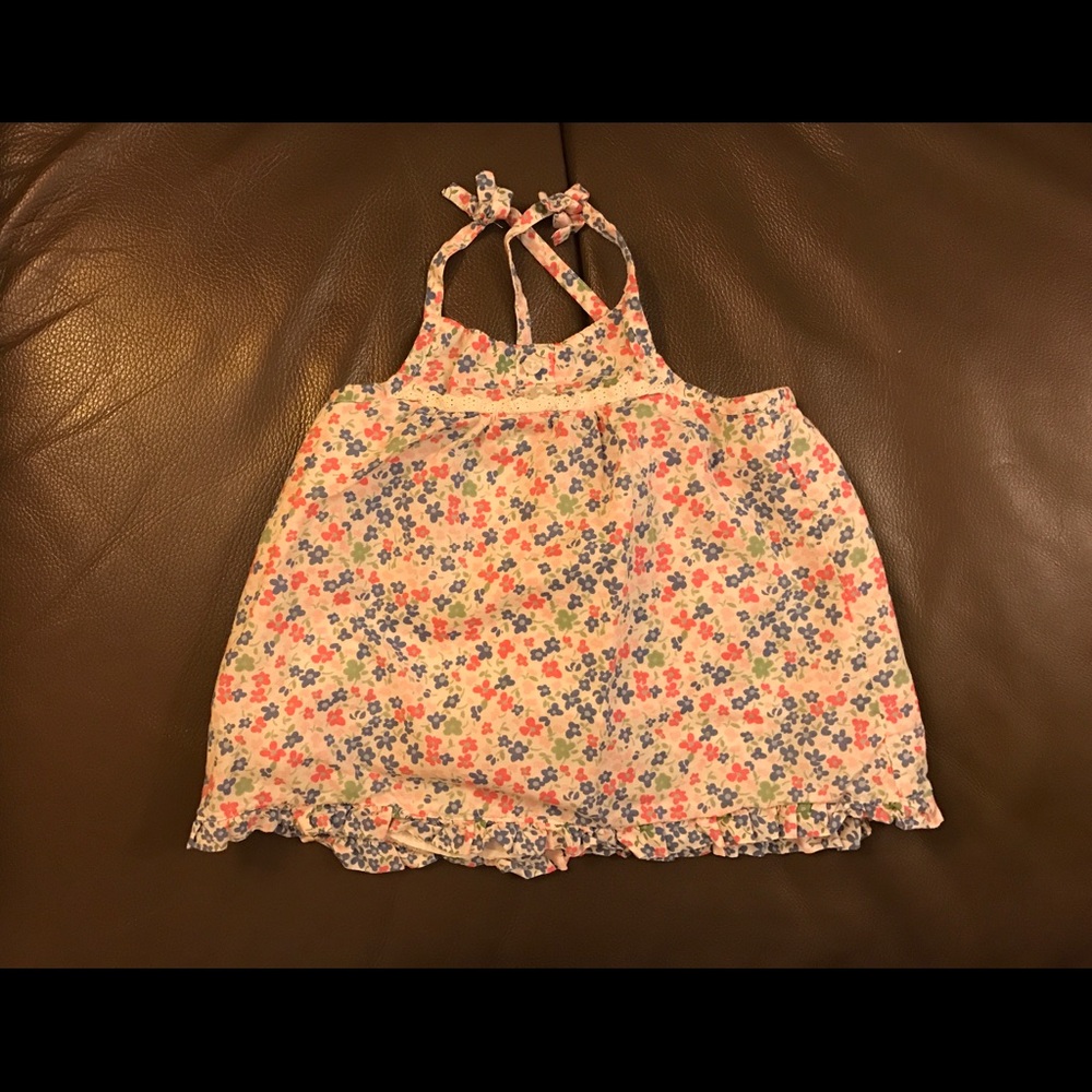 [3T] EUC Toddler Girl Floral Halter Top